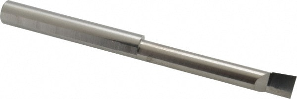 Accupro B4903000R Corner Radius Boring Bar: 0.49" Min Bore, 3" Max Depth, Right Hand Cut, Submicron Solid Carbide Image