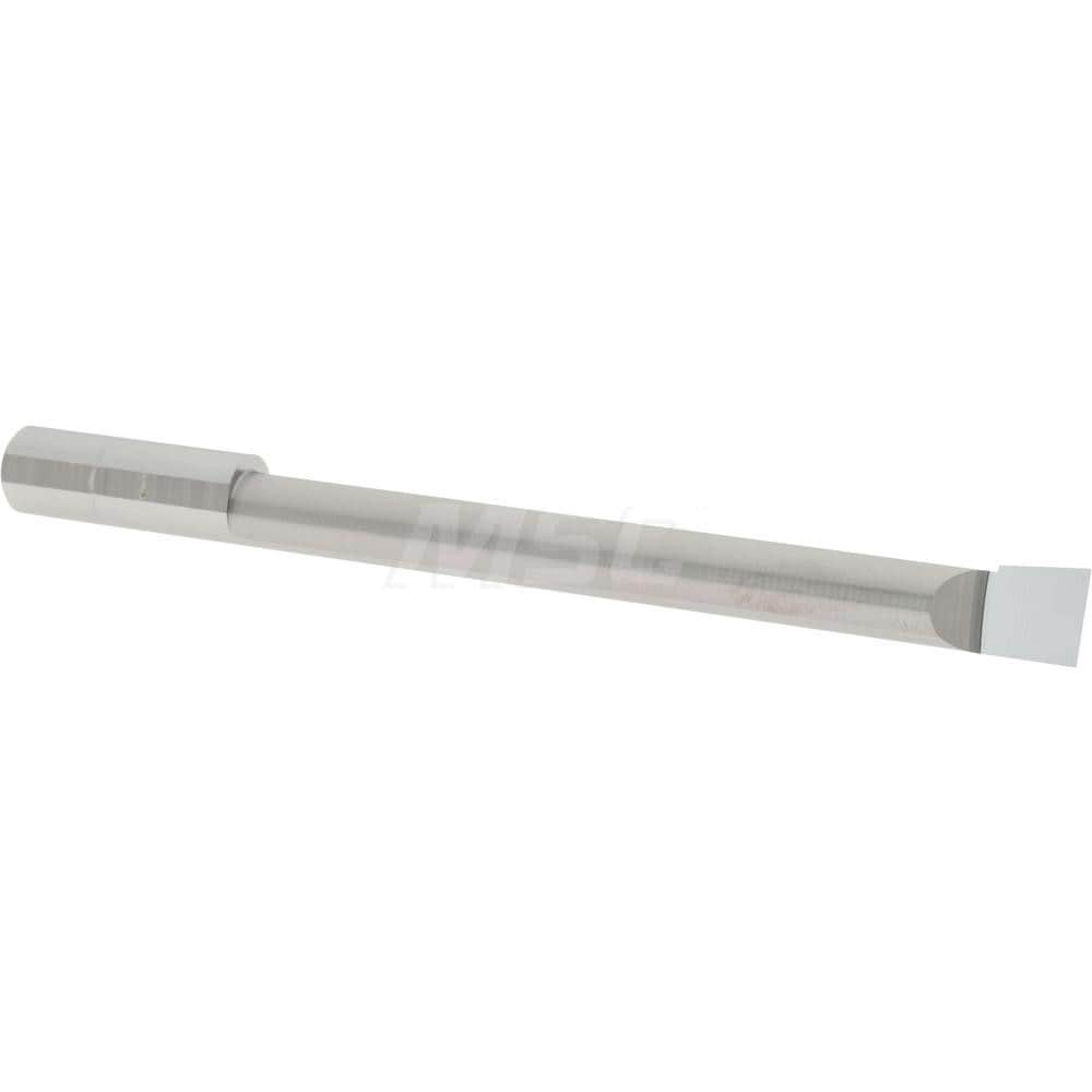 Accupro B4904500R Corner Radius Boring Bar: 0.49" Min Bore, 4-1/2" Max Depth, Right Hand Cut, Submicron Solid Carbide Image