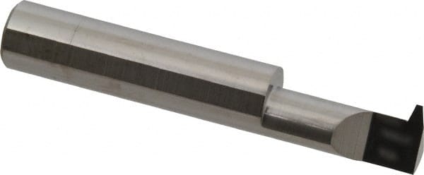Accupro SAT4901000-8 Single Point Theading Tool: 0.49" Min Thread Dia, 8 TPI, 1" Cut Depth, Internal, Solid Carbide 