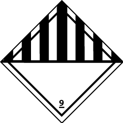 NMC - 9 DOT Shipping Label - 57104556 - MSC Industrial Supply