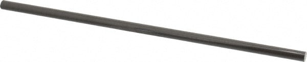 Round Linear Shafting: 12" OAL, Ceramic Coated Aluminum