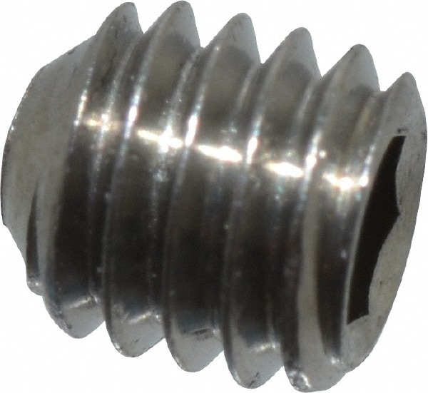 Value Collection MASS0030003CP Set Screw: M3 x 0.50 x 3 mm, Cup Point, Stainless Steel, Grade 18-8 & Austenitic Grade A2 Image