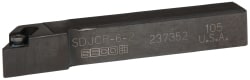 Seco 71938 RH SDJC 0° Neutral Rake Indexable Turning Toolholder Image