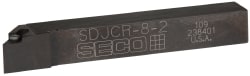 Seco 13341 RH SDJC 0° Neutral Rake Indexable Turning Toolholder Image