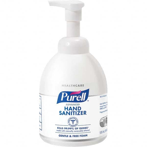 Hand Sanitizer: Foam, 535 mL Pump Spray Bottle, Contains 72% Alcohol