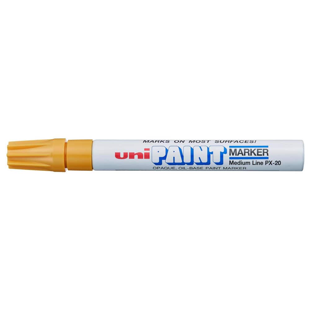 Paint Pen Marker: Orange, Oil-Based, Bullet Point