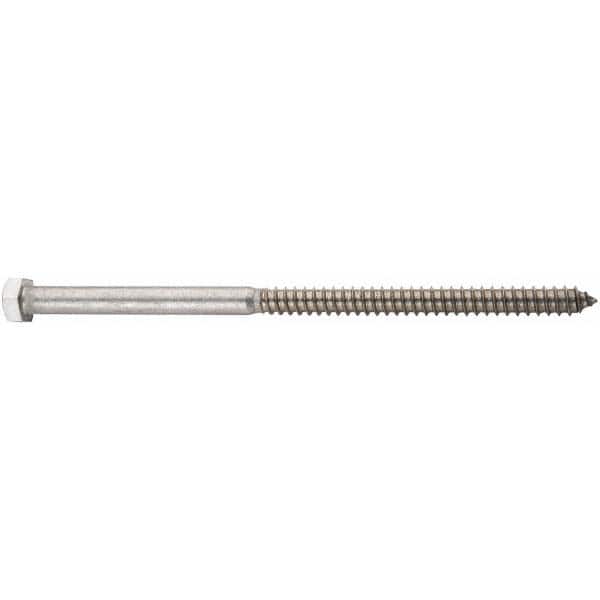 Select Length 5/16"-9 18-8 Stainless Steel Hex Lag Screws Hex Head Lag Bolts 