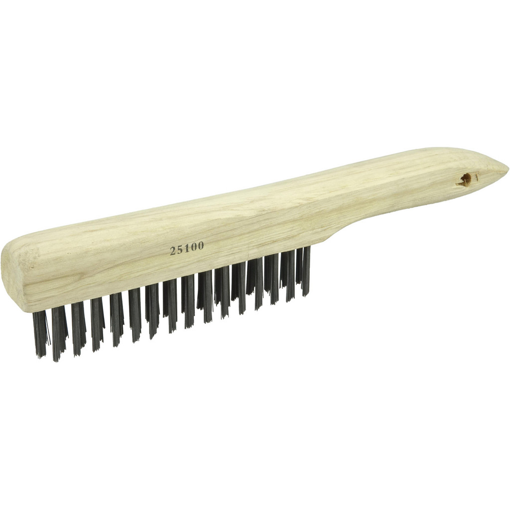 Weiler - Scratch Brush: 4 Row, 16 Column, Steel | MSC Direct
