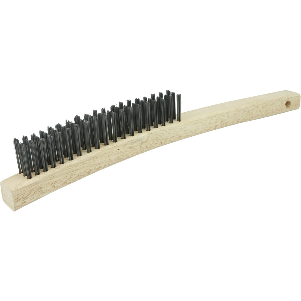 Weiler - Scratch Brush: 3 Row, 19 Column, Steel | MSC Direct