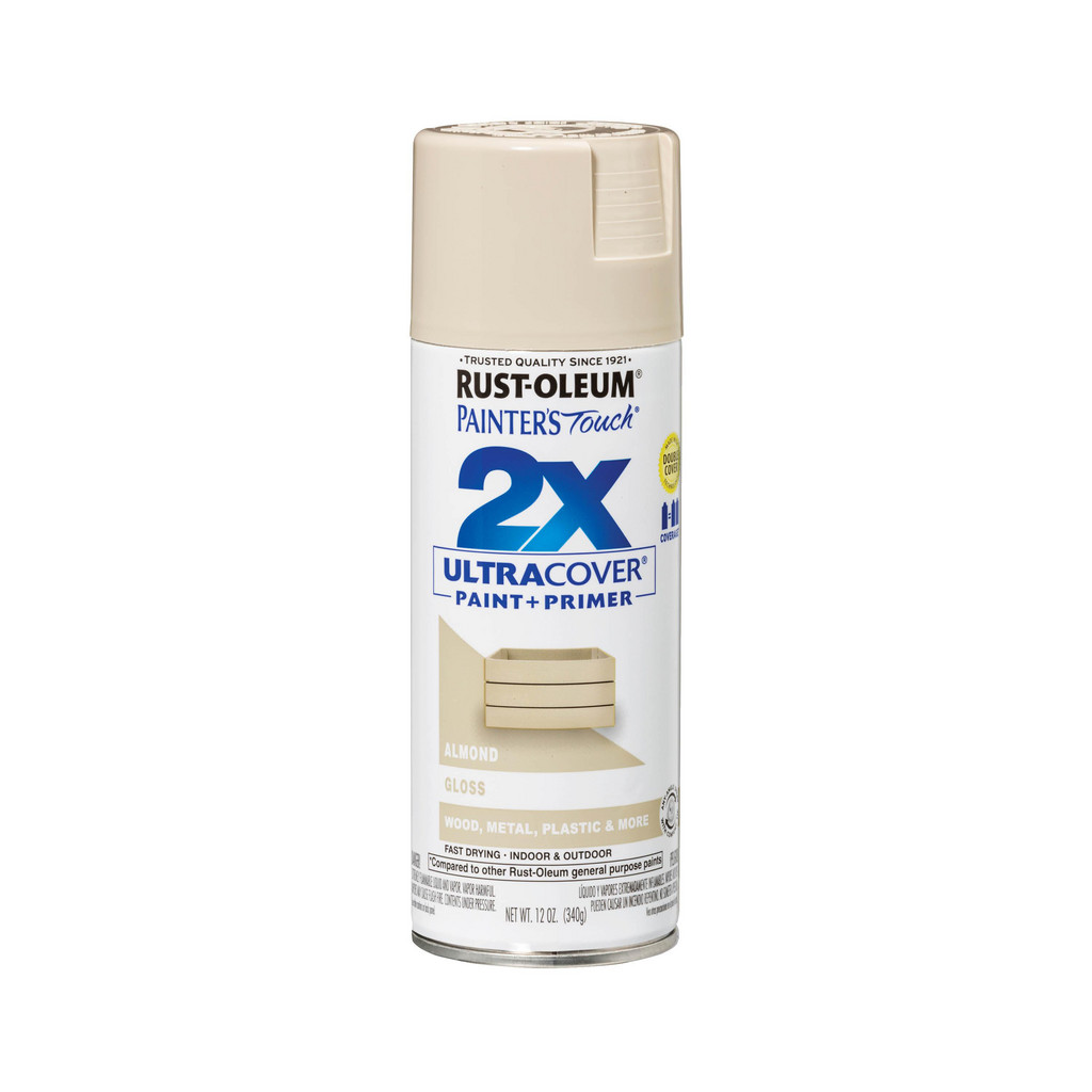 Rust-Oleum - Painter's Touch 2X Ultra Cover Spray Paint, Almond