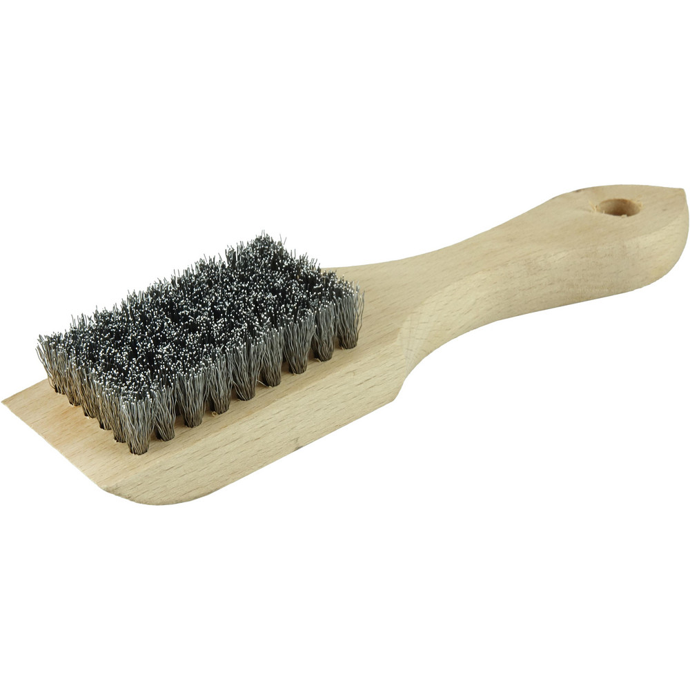 Weiler - Scratch Brush: 6 Row, 19 Column, Aluminum | MSC Direct