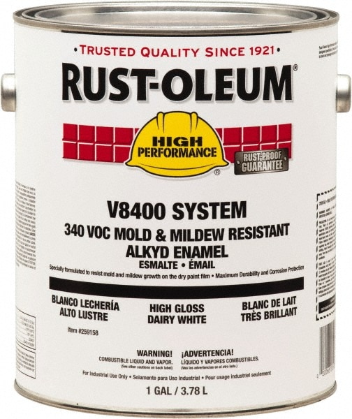 rust oleum gloss white gallon