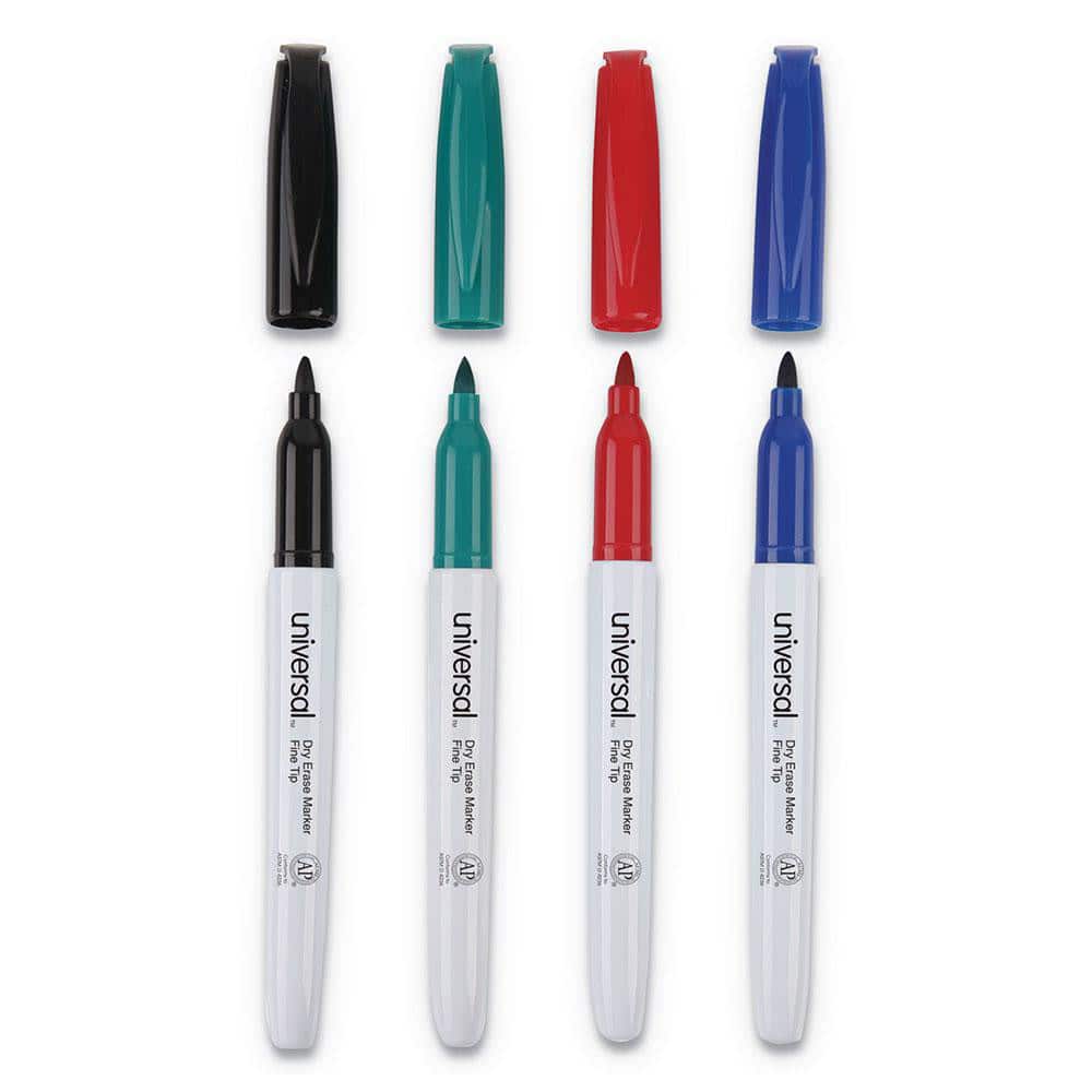 Expo - Pack of 8 Low Odor Chisel Tip Dry Erase Markers, Black, Blue, Brown,  Green, Orange, Pink, Purple & Red - 57433294 - MSC Industrial Supply