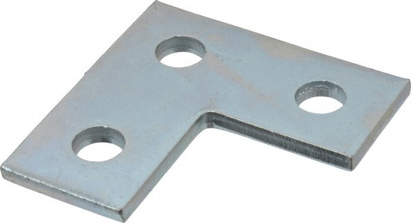 Strut Channel Flat Corner Fitting: Use with Cooper B-Line - Channel/Strut (All Sizes Except B62 & B72), 1/2" Bolt