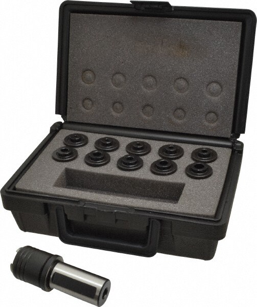 11 Piece, 1 Inch Shank Diameter, Rigid, Tapping Chuck Set