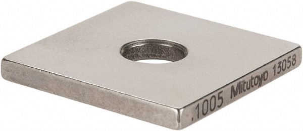 Mitutoyo 614125-531 Square Steel Gage Block: 0.1005", Grade 0 Image