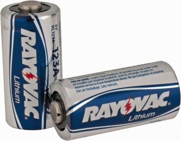 Rayovac RL123A-2 2 Qty 1 Pack Size 123A, Lithium, 2 Pack, Standard Battery 