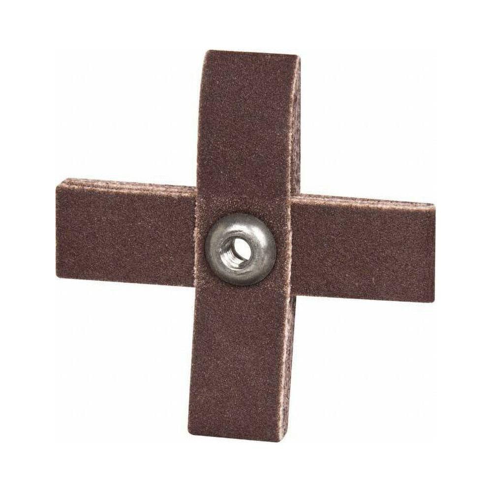 80 Grit, Medium Grade, Aluminum Oxide Cross Pad