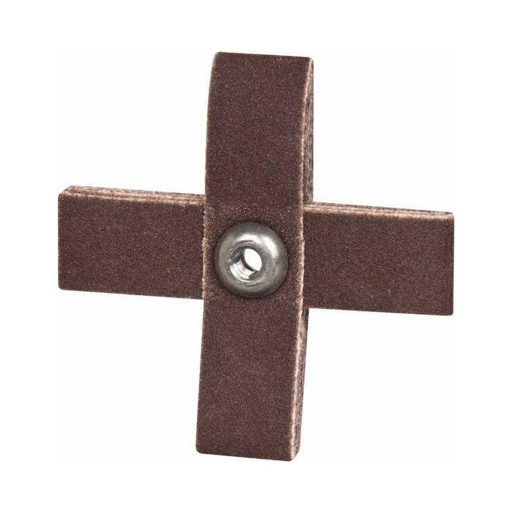 60 Grit, Medium Grade, Aluminum Oxide Cross Pad