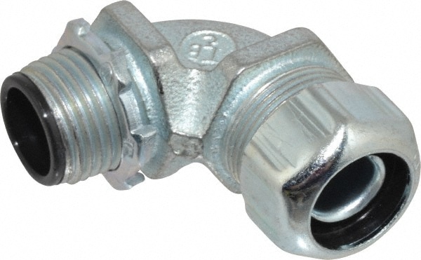 Thomas & Betts 5351HT Conduit Connector: For Liquid-Tight, Steel, 3/8" Trade Size Image