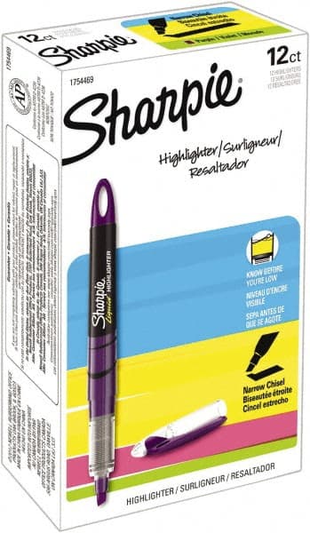 Highlighter Marker: Purple, AP Non-Toxic, Chisel Point