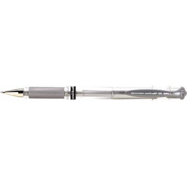 Stick Pen: 1 mm Tip, Silver Ink