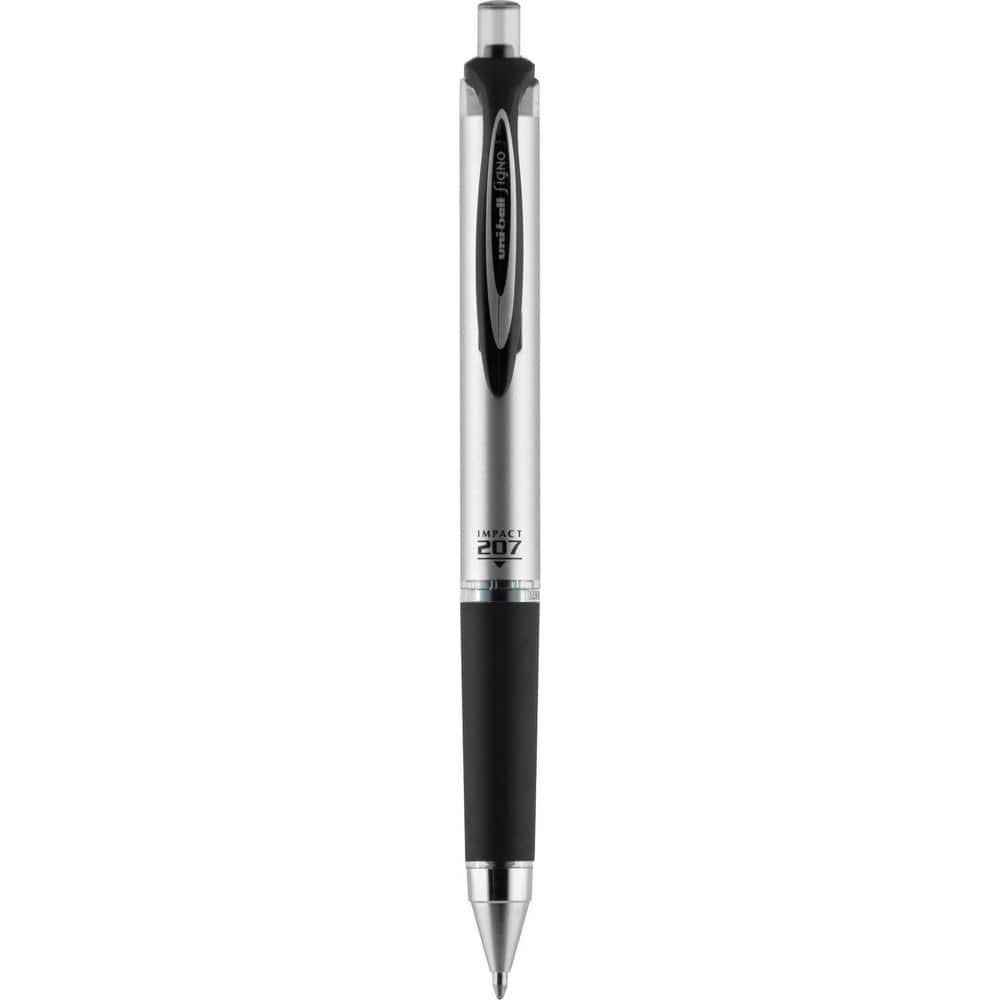 Retractable Pen: 1 mm Tip, Red Ink
