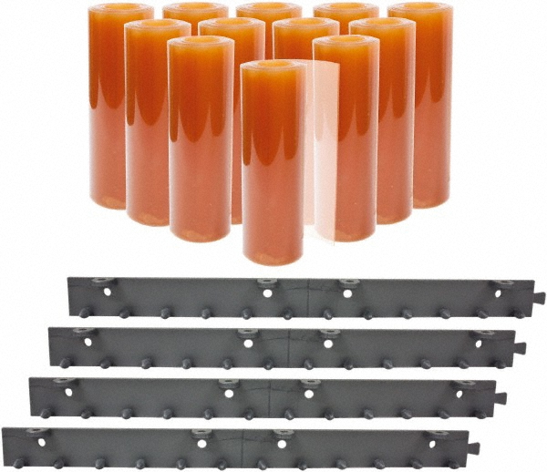 Aleco 8 Door Width X 10 Door Height Pvc Smooth Strip Door Kit