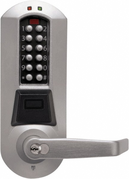 Kaba Access - Combination Entry with Key Override Lever Lockset for 1-3 ...
