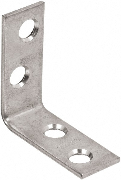 1-1/2" Long x 5/8" Wide, Steel, Corner Brace