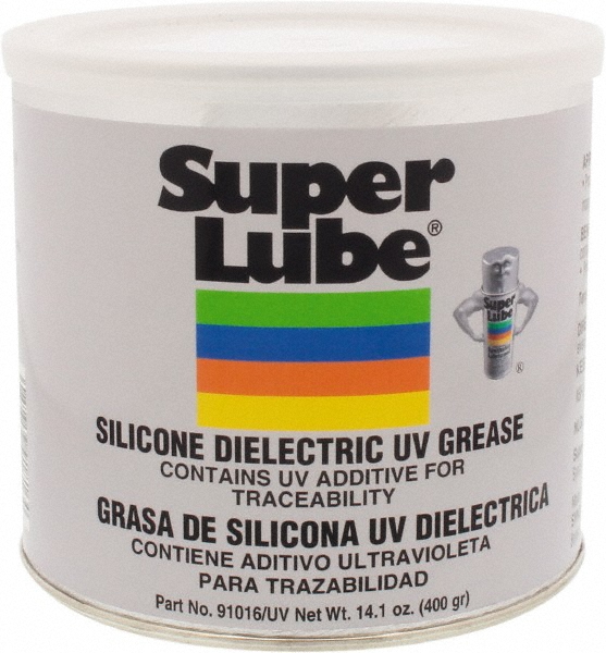 Heat-Transfer Grease: 14.1 oz Can, Silicone - 450 &deg; F Max Temp, NLGI 2, Translucent