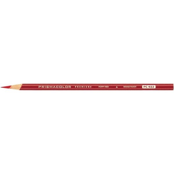 Prismacolor - Color Pencil: Premier Tip, Poppy Red | MSC Industrial ...