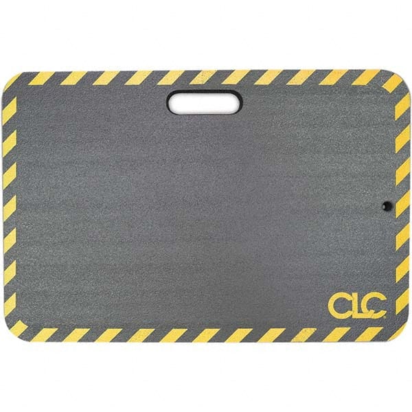 CLC 302 Anti-Fatigue Mat: 21" Length, 14" Wide, 1" Thick, Nitrile Rubber, Straight Edge, Heavy-Duty 