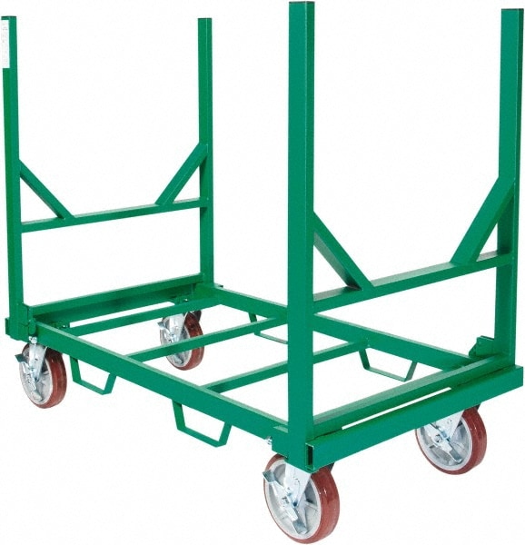 Greenlee 911 Large Capacity Wire Reel Cart - Green for sale online
