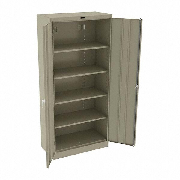 Tennsco - 5 Shelf Locking Storage Cabinet - 57390197 - MSC Industrial ...