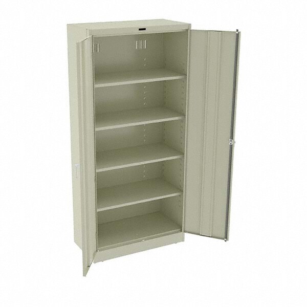 Tennsco - 5 Shelf Locking Storage Cabinet - 57390205 - MSC Industrial ...