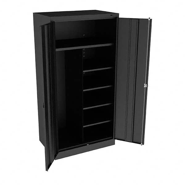Tennsco - 6 Shelf Combination Storage Cabinet - 57391039 - MSC ...