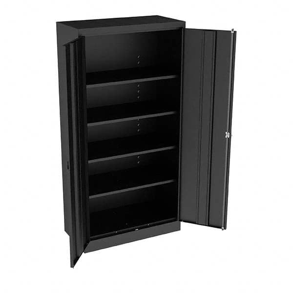 Tennsco - 5 Shelf Locking Storage Cabinet - 57391260 - MSC Industrial ...