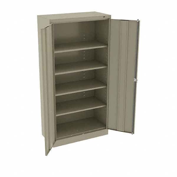 Tennsco - 5 Shelf Locking Storage Cabinet - 57391278 - MSC Industrial ...