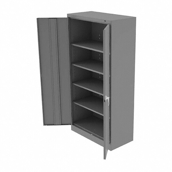 Tennsco - 5 Shelf Locking Storage Cabinet - 57391302 - MSC Industrial ...