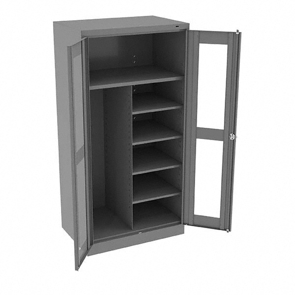 Tennsco Combination Storage Cabinet 24 Inches Deep Shelving Surclima Cabinets Tennsco Combination Storage Cabinet 24, 24 Inch Deep Storage Cabinets