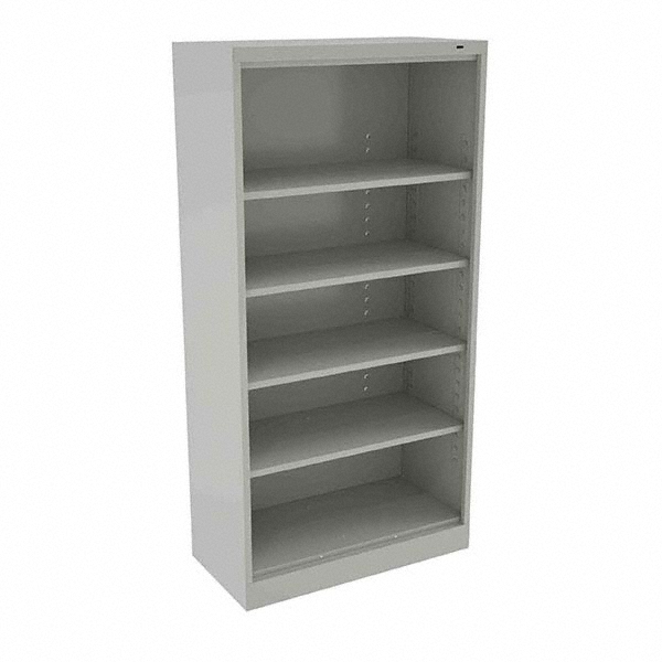 Tennsco 5 Shelf, 200 Lb. Capacity, Closed Shelving Storage and Lockers 57391997