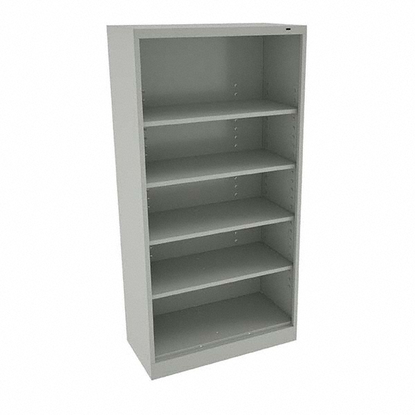 Tennsco 5 Shelf, 150 Lb. Capacity, Closed Shelving Storage