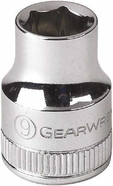GEARWRENCH 3/8" Schlag-Stecknuss 10 Mm 6-Punkt – Robustes Werkzeug Für Profis, Chrom-Molybdän-Stahl