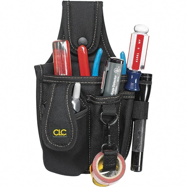 Holder: 4 Pockets, Polyester, Black