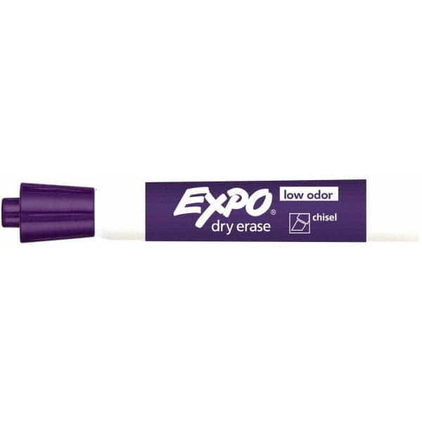 Expo Low Odor Dry Erase Marker, Chisel Tip, Purple