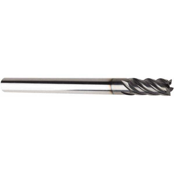 American Tool Service 510-1875 Square End Mill: 3/16" Dia, 5 Flutes, 3/8" LOC, Solid Carbide 