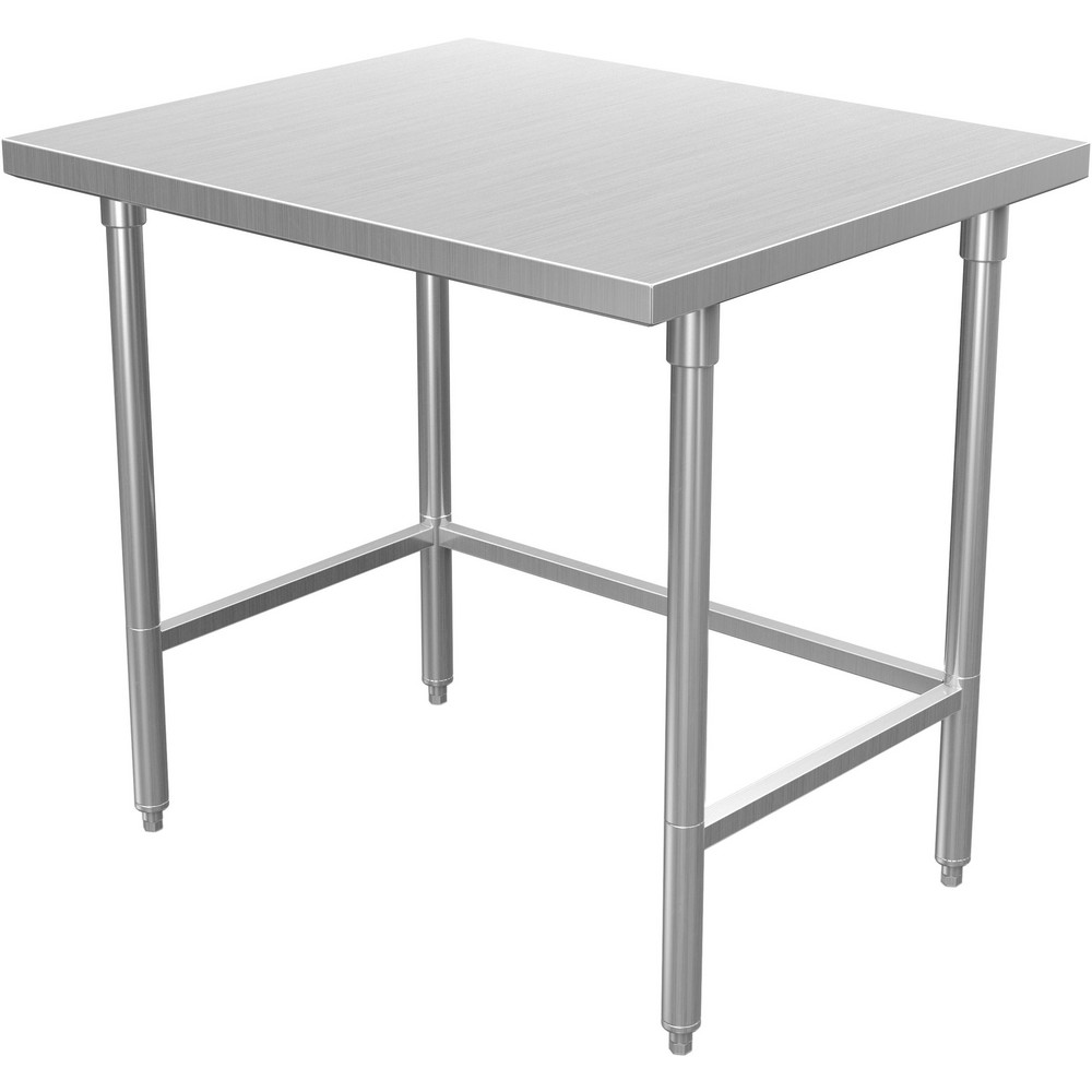 Win-Holt - Work Table with 3-Sided Frame: 36