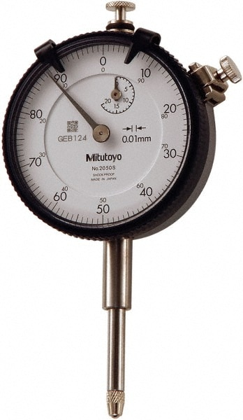 Mitutoyo 2050AB Dial Drop Indicator: 0 to 0-100 Dial Reading Image