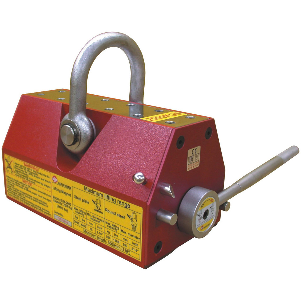 Techniks - Magnetic Lifter: 4,400 lb Capacity | MSC Direct